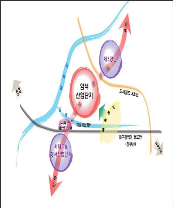 대구 재생사업지구 위치도 /사진=LH