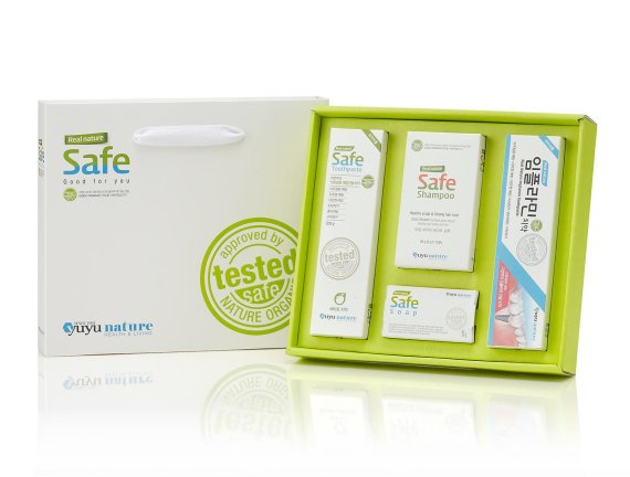 유유제약, 유기농 생활용품 '리얼 네이처 세이프'선물세트 출시