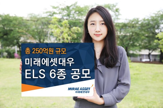 미래에셋대우, 최대 연 7.0% 추구 ELS 6종 공모