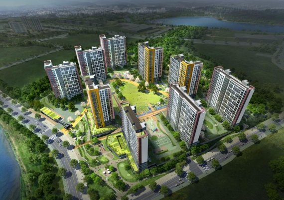 화성동탄2 A-88블록 분양주택 조감도