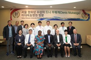 이화의료원, 서울평화상 수상자 콩고민주공화국 판지병원 원장 방문