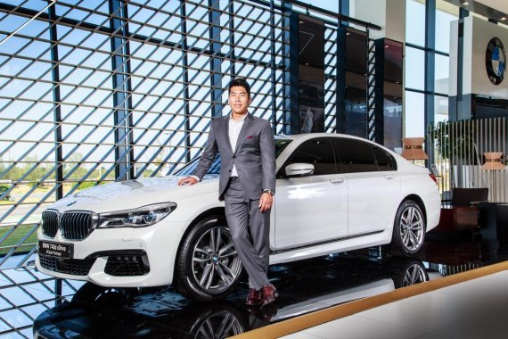 강정호 선수가 타는 BMW는 무슨 차일까?...740D M 스포츠 패키지