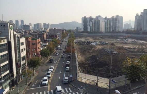 서울 성북구 석관2구역 현장부지