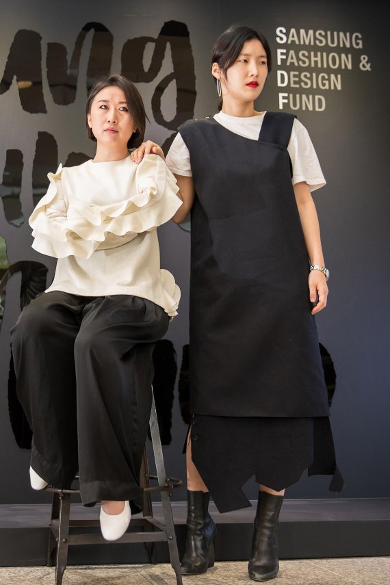 패션디자이너 등용문 '삼성패션디자인펀드' 올 수상자에 정고운. 정지연씨