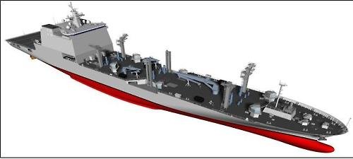 해군 최초 1만t급 군수지원함 소양함 진수, 독도함에 이어 해군에서 두번째로 커