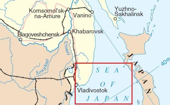 UN 러시아 지도에 나온 북한 함경북도 해역 (자료=UN홈페이지)