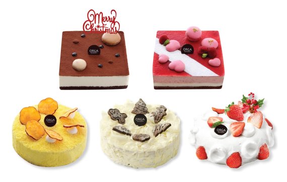 올가홀푸드, 프리미엄 '크리스마스 케이크' 5종 출시