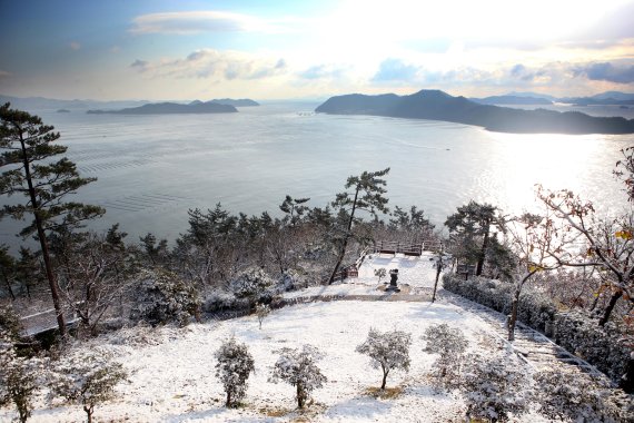 땅끝전망대 남도풍경