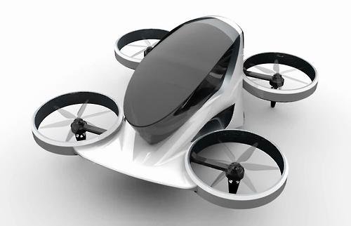 UNIST가 개발에 착수한 '유인 드론' 모델.