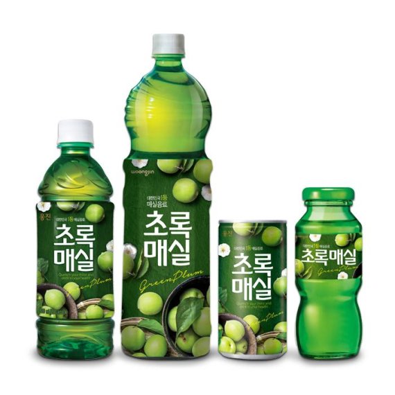 웅진 초록매실, 효능 강조 ‘디저트 음료’ 변신... 음용 연령층 확대 모색