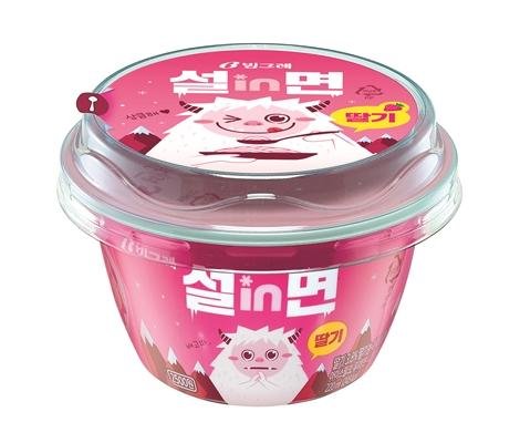 빙그레, 라면 아이스크림 '설 in 면' 출시