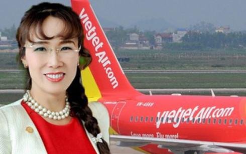 동남아 첫 여성 억만장자가 된 비엣젯 항공 CEO 응우옌 티 프엉 타오 [사진=베트남뉴스닷컴]