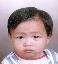 변유정씨의 두살때 모습