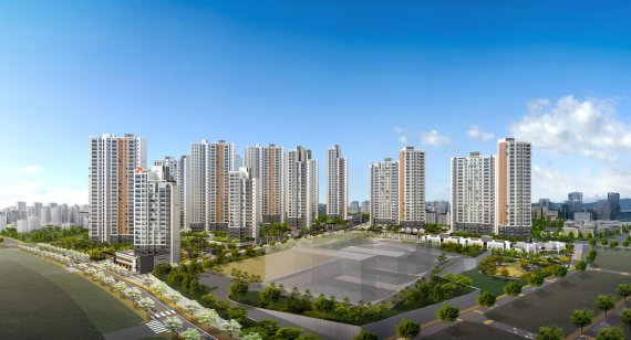 서울 영등포구 신길동 보라매SK뷰 투시도