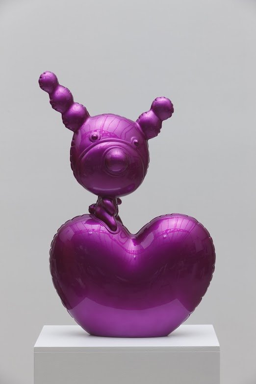 'Pruple Candy Balloon Hayami with Heart'