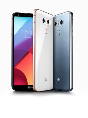 듀얼카메라를 장착한 LG G6.