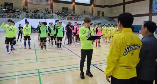 제2회 연예인 풋살대회 개막, 김동준·에디킴·딘딘 등 출격