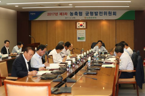농협중앙회, 제3차 농·축협 균형발전위원회 개최