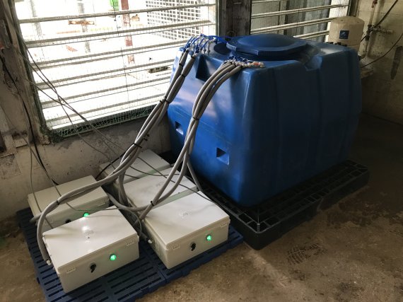 솔고바이오 관계자는 "수소수생성기는 기존 물탱크 음용수 공급라인에 간단한 장치를 연결해 시스템을 적용할 수 있다"고 설명했다.