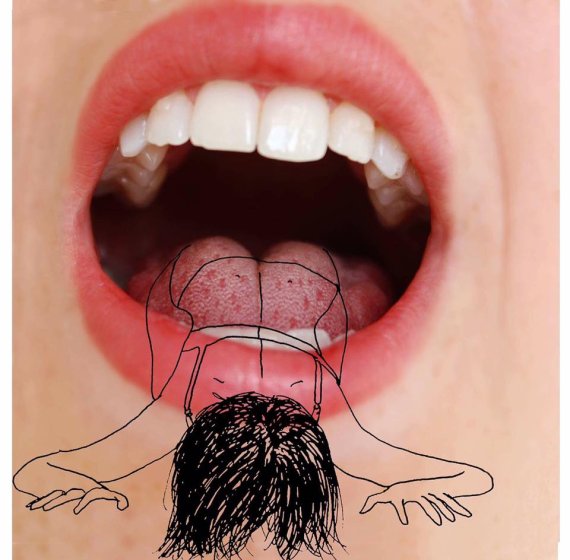 판다가 된 코 ... 신체를 가지고 기발한 그림을 그린 화가