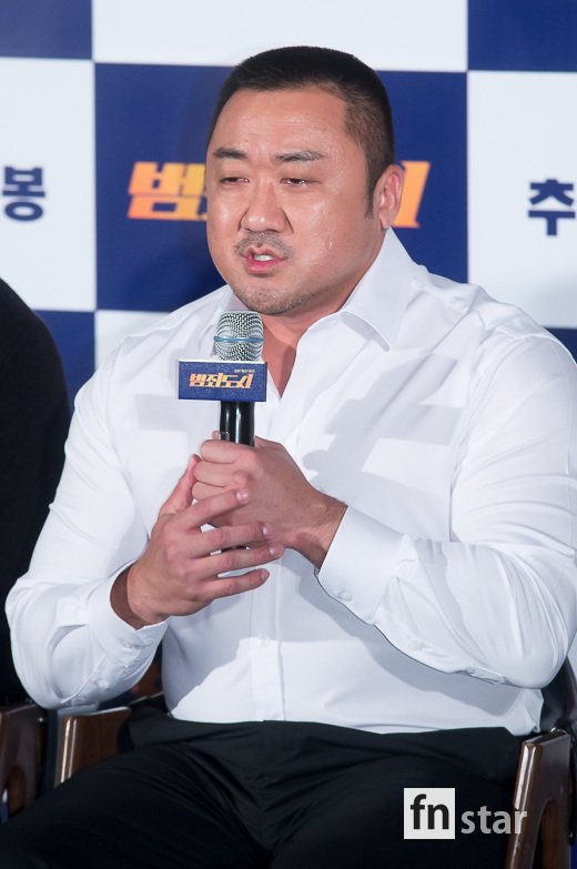 ‘범죄도시’ 마동석 “감독, 내 오랜 친구…이미 영화계 속 호평” 자랑