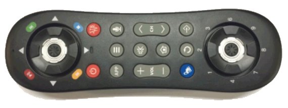 오코스모스의 다기능 문자 입력장치 특허기술이 적용된 멀티콘트롤러 '오로라'