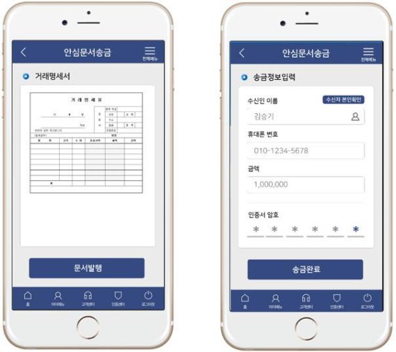 기브텍, 블록체인 기술 이용한 ‘전자문서기반 계좌송금서비스’ 확대