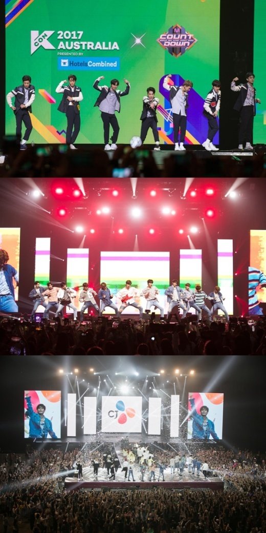 2017 KCON, 시드니서 마지막 무대 성공적 마무리