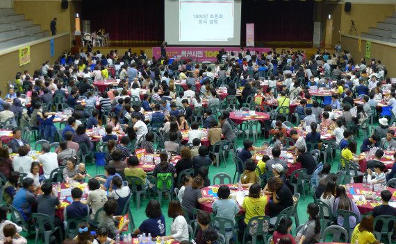24일 울산시 남구 신정동 종하체육관에서 신고리 5·6호기 백지화를 위한 울산시민 1000인 대토론회가 개최됐다.