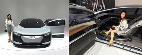 아우디 신차 '아이콘(Aicon)'과 ‘이문정 디자이너’ 이미지
