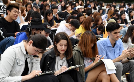 외국인 한글백일장, 글짓기 삼매경