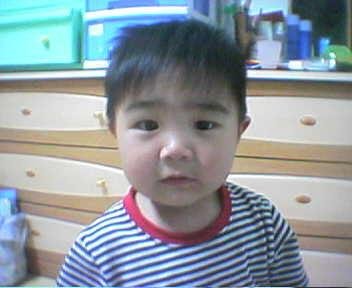 2003년 10월 10일 부산 해운대구 우2동 장산 성불사에서 실종된 모영광군(당시 2세). /사진=어린이재단 실종아동전문기관 제공