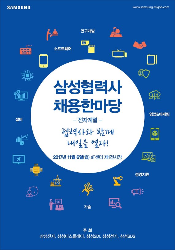 삼성 협력사 채용 한마당 전자계열 120곳 참여