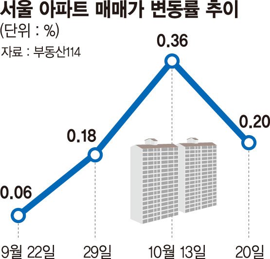 [10·24 가계부채 종합대책 파장] "강남보다 강북이 더 동요" 주택시장 양극화 예고