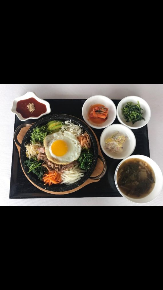 테디밸리 골프&리조트 대표식단 '흑돼지 돌판 비빔밥'