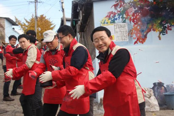 롯데건설, 임직원 '나눔경영' 실천 앞장