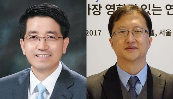 서울대 화학생물공학부 현택환 교수(왼쪽), 최장욱 교수