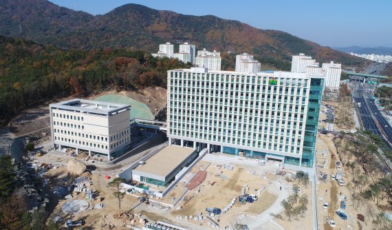 12월 이전 예정인 울산시 울주군 신청사 모습/사진=울주군청