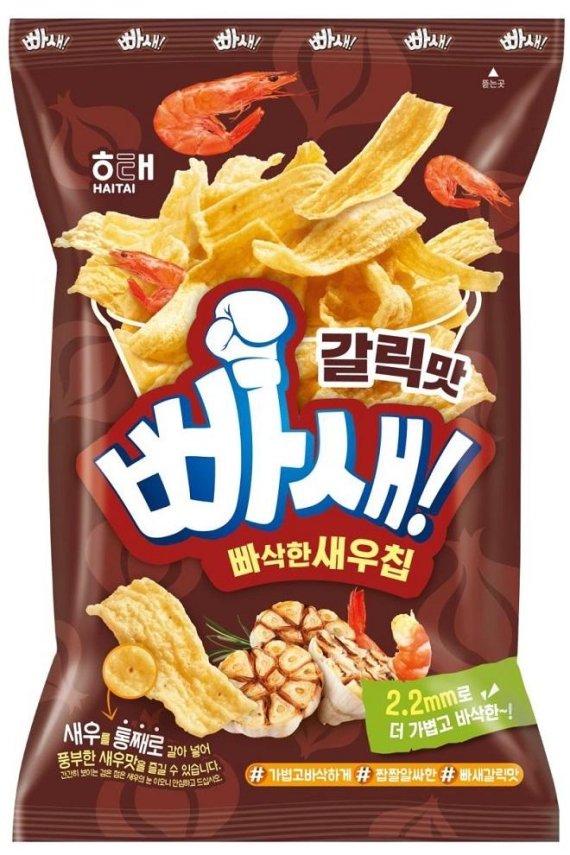 해태제과 빠새, 올 출시 과자 중 두 번째 1000만봉 돌파