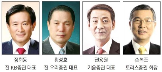 막오른 금투협회장 선거… 다크호스 나올까