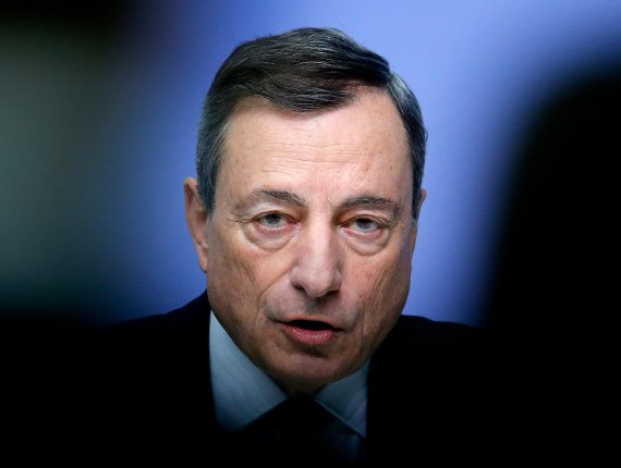 (프랑크푸르트 AP=연합뉴스) 마리오 드라기 유럽중앙은행(ECB) 총재