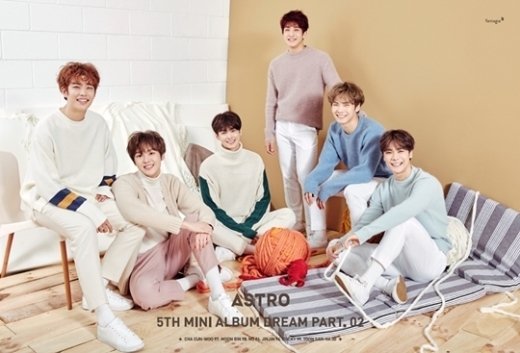 아스트로, ‘드림 파트 2’ 위드 버전 발매…‘1만장 완판’