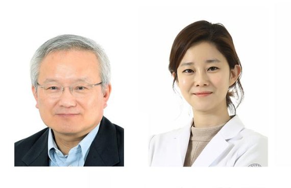 고현윤 교수(왼쪽)와 윤진아 교수.