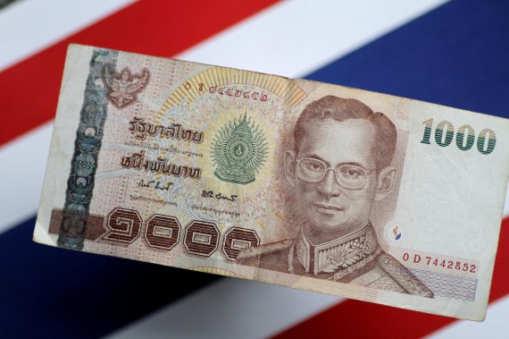 태국 1000바트 지폐.로이터연합뉴스