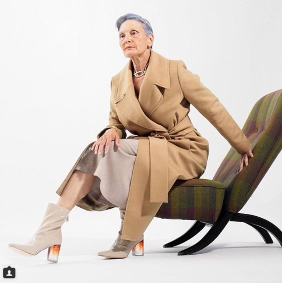 64세인 류드밀라씨 [사진=올드슈카 인스타그램]