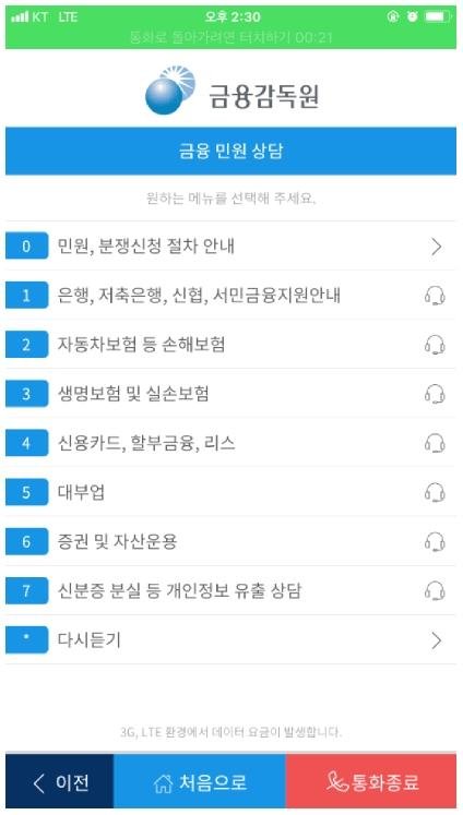 금융감독원 '보이는 1332' 주요 서비스 내용 / 자료 = 금융감독원