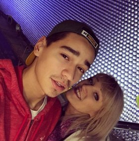 샤오린과 영국 쇼트트랙 대표 엘리스 크리스티./산도르 리우 샤오린 인스타그램