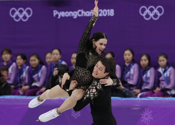 [2018 평창]캐나다 '테사 버추-스캇 모이어', 피겨 아이스댄스 세계 기록에 도전