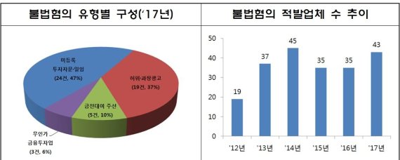 금감원, 유사투자자문 43개 업체 불법혐의 적발