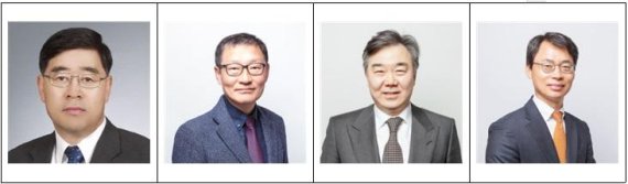 박영렬(왼쪽부터), 최운식, 김대희, 이규철 변호사/사진=대륙아주
